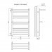 Полотенцесушитель электрический Lemark Pramen LM33810E П10 500x800, левый/правый 