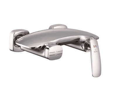 Смеситель для ванны с каскадным изливом Rose R1102, хром