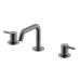 Смеситель на 3 отверстия NEMO Round NM-2317BGM  Gun metal 