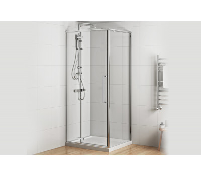 Душевая дверь Royal Bath BERN-V RB90-T-CH 90x195 (прозрачное) хром 