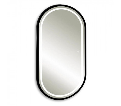 Зеркало Silver Mirrors Виола-лофт 500х1000 (Сенсорный выключатель, рама пластик, гор-вер)  зеркало