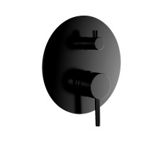 Смеситель для душа AQUAme Siena AQM8803MB Черный матовый 