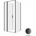 Душевой уголок Allen Brau Priority 90x80 3.31027.BBA + 3.31042.BBA черный браш 