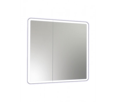 Зеркало-шкаф CONTINENT Emotion LED 800х800 с датчиком движения МВК030 