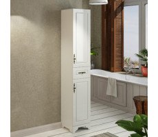 Шкаф-колонна Comforty Севилья-35 слоновая кость 