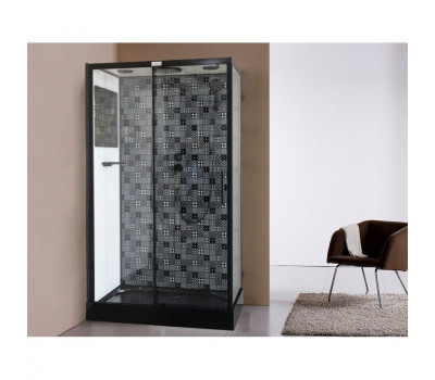 Душевая кабина Esbano ESB-1280CKR черный Душевая кабина Esbano ESB-1280CKR черный