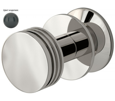 Крючок Сунержа КАНЬОН шгв 34*49*34 цвет-RAL 7016 (Антрацитово-серый) 7016-2010-0003 