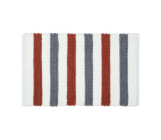 Коврик для ванной 1-ый Fixsen AMBER, mix синий+красный+белый, 50х80см FX-8040X 