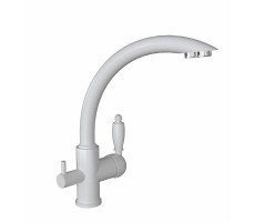 Смеситель для кухни с подключением фильтра Florentina ШАЛЕ 333.25H.2113.201, жасмин Смеситель для кухни с подключением фильтра Florentina ШАЛЕ 333.25H.2113.201, жасмин