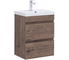 Тумба с раковиной Aquanet Нота new 50 цв.дуб веллингтон табак 00335874 Тумба с раковиной Aquanet Нота new 50 цв.дуб веллингтон табак 00335874