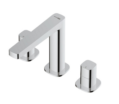 Смеситель для ванны и душа WasserKRAFT Naab 8600 8635 Хром 