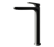 Смеситель для раковины высокий KNOTLOR KN-84/GM вороненая сталь матовый Смеситель для раковины высокий KNOTLOR KN-84/GM вороненая сталь матовый