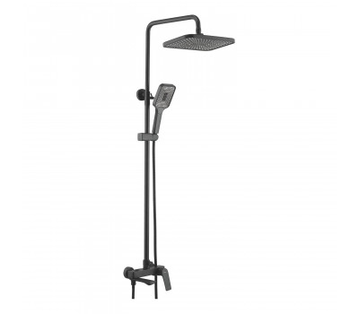 Душевая система Shevanik S9136H, черный