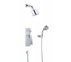 Душевая система Timo Helmi скр.монтажа, 2-х режимная SX-4059/00-16SM 2100 chrome/white хром 