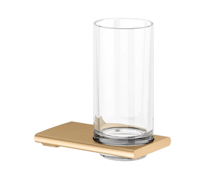 Стакан подвесной хрустальный Keuco EDITION 400 11550299000 Розовое золото 