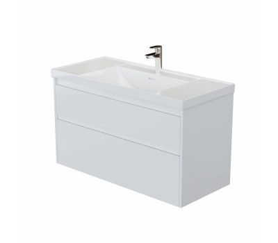 Тумба под раковину Aquanet Nova Lite 2.0 110 белый глянец 00346314 Тумба под раковину Aquanet Nova Lite 2.0 110 белый глянец 00346314