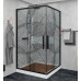 Душевой уголок AvaCan KB 100-110 черный 