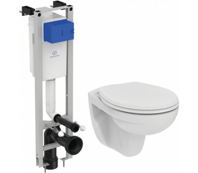 Унитаз с инсталляцией Ideal Standard Prosys Eco Frame Eurovit W660101 Белый 