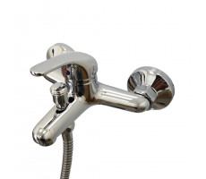 Смеситель для ванны PAINI Roma с аксессуаром, хром (CR) 02CR105 