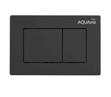 Панель смыва AQUAme AQM4102B черный 
