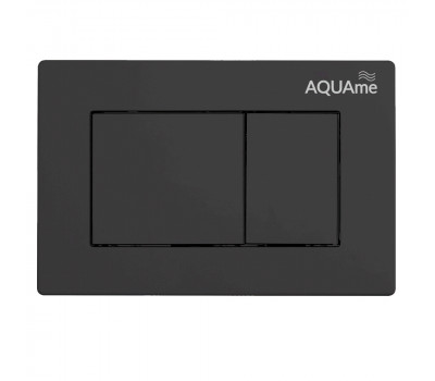 Панель смыва AQUAme AQM4102B черный 