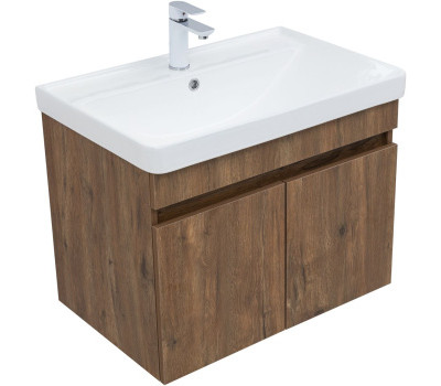 Тумба под раковину Aquanet Оптима 70 дуб рустикальный 00344796 