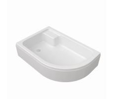 ПД18 Поддон 120х80 средний с сиденьем, левый Triton Щ0000038231 