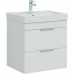 Тумба с раковиной Aquanet Ирис new 120 R подвесная 2 ящ. цв. белый глянец 00332259 Тумба с раковиной Aquanet Ирис new 120 R подвесная 2 ящ. цв. белый глянец 00332259