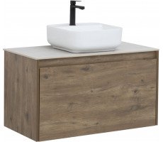 Тумба под раковину Aquanet Nova Lite 90 дуб рустикальный (1 ящик) Тумба под раковину Aquanet Nova Lite 90 дуб рустикальный (1 ящик)