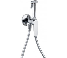 Смеситель с гигиеническим душем Aquanet Passion AF300-52С (с внутренней частью) Хром 