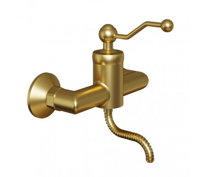 Смеситель для душа PAINI Duomo без аксессуаров, брашированное золото PVD (PJ) 88PJ511 