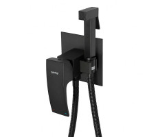 Гигиенический душ со смесителем GAPPO G7207-6, черный 