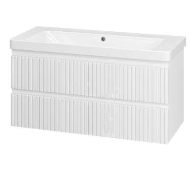 Тумба под раковину Brevita Victory 105 подвесная (белая) VIC-09105-0102Я  Тумба под раковину Brevita Victory 105 подвесная (белая) VIC-09105-0102Я