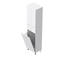 Пенал Onika Модерн 46 напольный, белый, универсальный 404601 