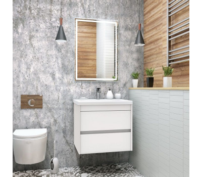 База под раковину Art&Max FAMILY Family-580-2C-SO-BL Bianco Lucido