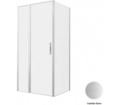 Душевой уголок Allen Brau Priority 100x80 3.31029.BA + 3.31041.BA серебро браш Душевой уголок Allen Brau Priority 100x80 3.31029.BA + 3.31041.BA серебро браш
