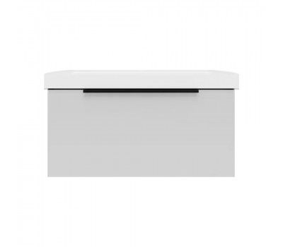 Тумба под раковину подвесная La Fenice SIMPLA FNC-01-SIM-B-80, белая 