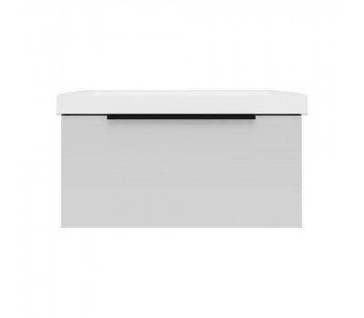 Тумба под раковину подвесная La Fenice SIMPLA FNC-01-SIM-B-80, белая 