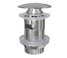 Донный клапан для раковины с переливом Knotlor BM9011C хром Донный клапан для раковины с переливом Knotlor BM9011C хром