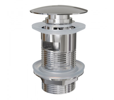 Донный клапан для раковины с переливом Knotlor BM9011C хром  