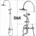 Душевая система DK Rhein Schiller DA1463701C09 хром 