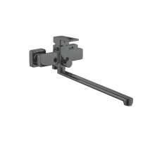 Смеситель для ванны Shevanik S8222T, оружейная сталь