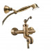 Смеситель для ванны PAINI Duomo с аксессуаром, старая бронза (F3) 88F3105KM 