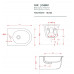 Биде Artceram Chic CHB001 01 00 Белый  Биде Artceram Chic CHB001 01 00 Белый