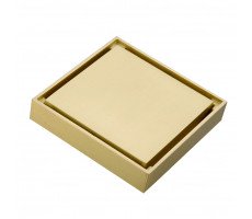 Трап для душа 10x10cm Feramolli GL065, золото Трап для душа 10x10cm Feramolli GL065, золото