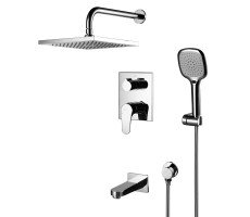 Душевая программа для ванны Lemark Shift LM4322C хром Душевая программа для ванны Lemark Shift LM4322C хром