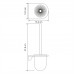 Щетка для унитаза WasserKRAFT Kammel K-8300 8327 Хром 