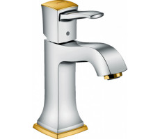 Смеситель для раковины Hansgrohe Metropol Classic 31300090 хром/золото