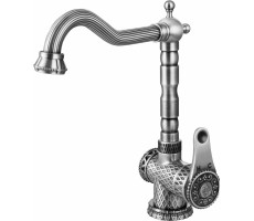 Смеситель для кухни ZORG ANTIC A 408K-SL серебро Смеситель для кухни ZORG ANTIC A 408K-SL серебро