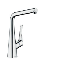 Смеситель для кухни Hansgrohe Kitchen 73812000 хром 